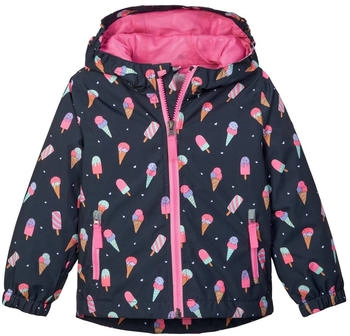 Killtec Regenjacke Kapuze Eis marine bunt