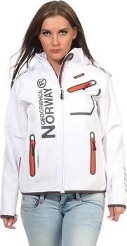 Geographical Norway Softshell-Jacke weiss M