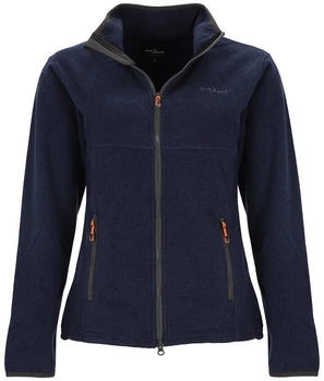 Blue Wave Fleecejacke Marcy modern gestreift stehkragen