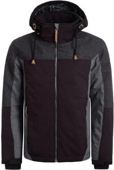 Icepeak Softshelljacke abnehmbarer Kapuze wasserabweisend