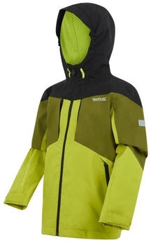 Regatta Highton VI Wasserdichte Jacke für Kinder Grün Größe: - Jr. (RKW304_731)