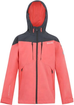 Regatta Highton VI Wasserdichte Jacke für Kinder Rosa Größe: - Jr. (RKW304_D52)