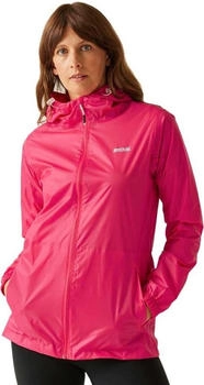 Regatta Pack It III Leichte Wasserdichte Walkingjacke f&uuml;r Damen Rosa Gr&ouml;&szlig;e: (RWW305_81Z)