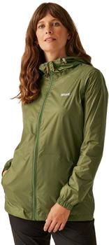Regatta Pack It III Leichte Wasserdichte Walkingjacke für Damen Olivgrün Größe: (RWW305_1W3)