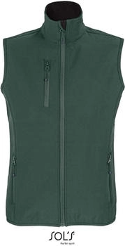Sol's Falcon Softshell Recycled Körperwarmer waldgrün