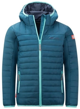 Trollkids Steppjacke Eikefjord recyceltes Material dunkel marine arktisblau mystisches blau