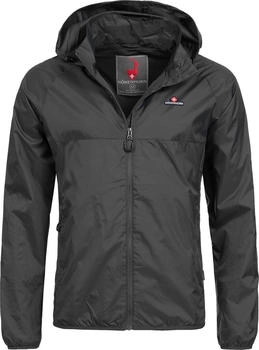 Höhenhorn Rigi Herren Regenjacke schwarz