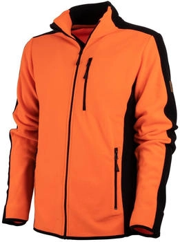 Forsberg Bjarkir Fleecejacke orange schwarz