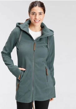 Polarino Fleecejacke graugr&uuml;n
