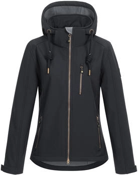 Deproc Softshelljacke ankerglutfreude WMN schwarz