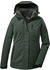 Killtec Funktionsjacke Kapuze atmungsaktiv grüngrau 00738