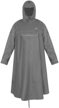 Normani Wasserdichter Regenponcho Ärmeln Brusttasche Reflektoren extra lang
