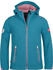 Trollkids Trollfjord Softshelljacke blaugrün violett