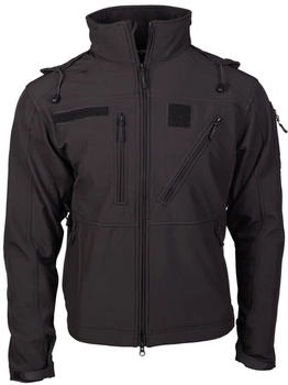 Mil Tec Softshell Jacke SCU schwarz