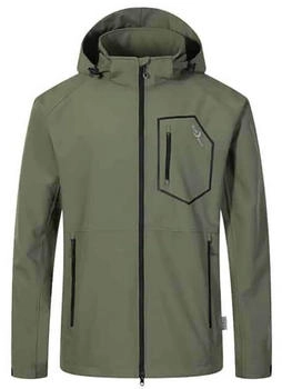 Blue Wave softshell jacke louis oliv