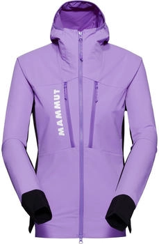 Mammut Aenergy SO Hybrid Hooded Jacket lila schwarz
