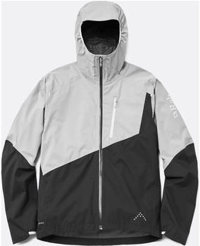 Rab Downpour Trail Light Jacke grau schwarz