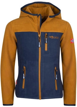 Trollkids Stavanger Jacket bronze navy