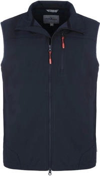 Blue Wave Softshellweste Bernd blau schwarz Kordelzug