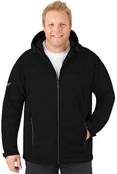 Trigema Softshelljacke klassische schwarz