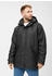 Derbe Trekholm Winterjacke wasserabweisend jet black lava smoke