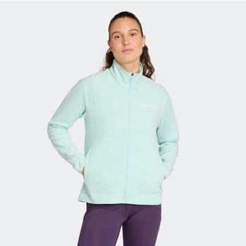 Adidas TERREX Multi Fleecejacke JN0993 hellblau schwarz