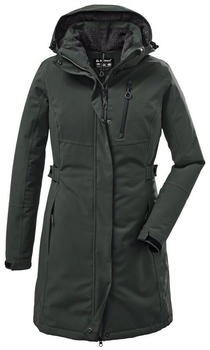 Killtec Damen Winterjacke Mit Abnehmbarer Kapuze - Wasserdicht & Atmungsaktiv In Dunkelrose