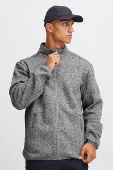 North Bend Fleecejacke graumeliert