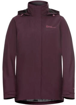 Jack Wolfskin Rotwand 3in1 Jacket Women 3 in 1 jacket purple amaranth