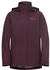 Jack Wolfskin Rotwand 3in1 Jacket Women 3 in 1 jacket purple amaranth