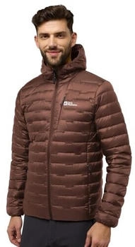 Jack Wolfskin Passamani Down Hoody Men RDS brown hot choc