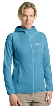 Jack Wolfskin Kolbenberg Hooded FZ Women Fleecejacket blue Sky Blue