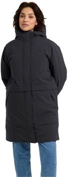 Jack Wolfskin Wintertide Jacket Women Lange wasserdichte jacket black black