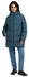 Jack Wolfskin Frozen Palace Long Jacket Women RDS Down Coat blue aluminium blue