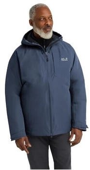 Jack Wolfskin Icecape 2L Down Ins Jacket Men RDS Wasserdichte blue midnight sky