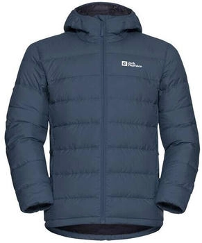 Jack Wolfskin Ather Down Hoody Men RDS multi color midnight sky/dark navy