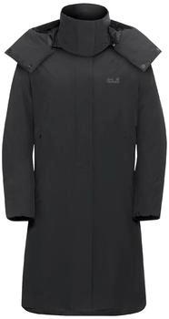 Jack Wolfskin Frost Haven Coat Women Wasserdichter isolierter Wintermantel black black