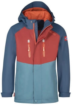 Trollkids Bryggen 3in1 Jacke bunt karmin rot mystisch blau st&uuml;rmisch blau