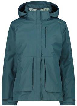 CMP Woman Jacket Zip Hood Detachble INN.JACKET trek green (35Z1456)