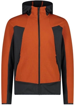 CMP Man Jacket FIX Hood ruggine (35G6567)