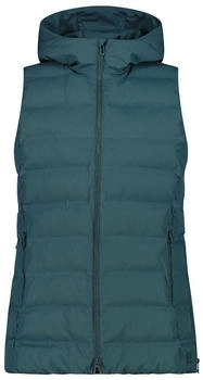 CMP Woman Vest FIX Hood trek green (35K3636)