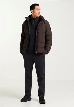 Jack Wolfskin Colonius Jacket Men peat – Natürliche Isolation trifft auf praktische Wetterfestigkeit