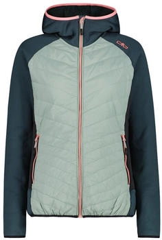 CMP Woman Jacket Hybrid FIX Hood trek green (35E2946)