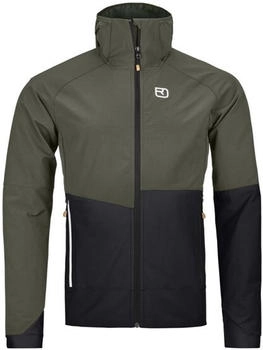 Ortovox Punta Berrino Hooded Jacket Softshelljacke dark wildherbs