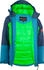 Trollkids Kid's Hardanger Jacket Winterjacket fresh green/mystic blue/dark marine