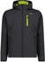 CMP Jacket Zip Hood Softshell Softshelljacket antracite/acido