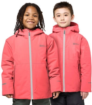 Jack Wolfskin Actamic 2L Ins Jacket Kids Winterjacke Kinder red sunset coral (1610281_J0141)