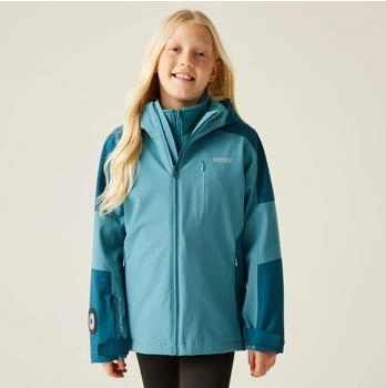 Regatta Trekktain 3-in-1 Jacke II für Mädchen Marineblau (RKP313_ZVC)
