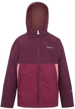Regatta Hillain warme gefütterte wasserdichte Jacke für Kinder Rosa Jr (RKP321_ZK1)