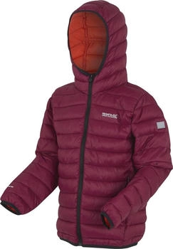 Regatta Marizion Baffle-Jacke mit Kapuze für Kinder Burgund (RKN148_ZTU)